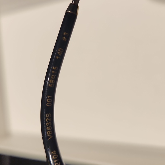 Victoria Beckham Sunglasses Black Round Designer Eyewear - Picture 6 of 8